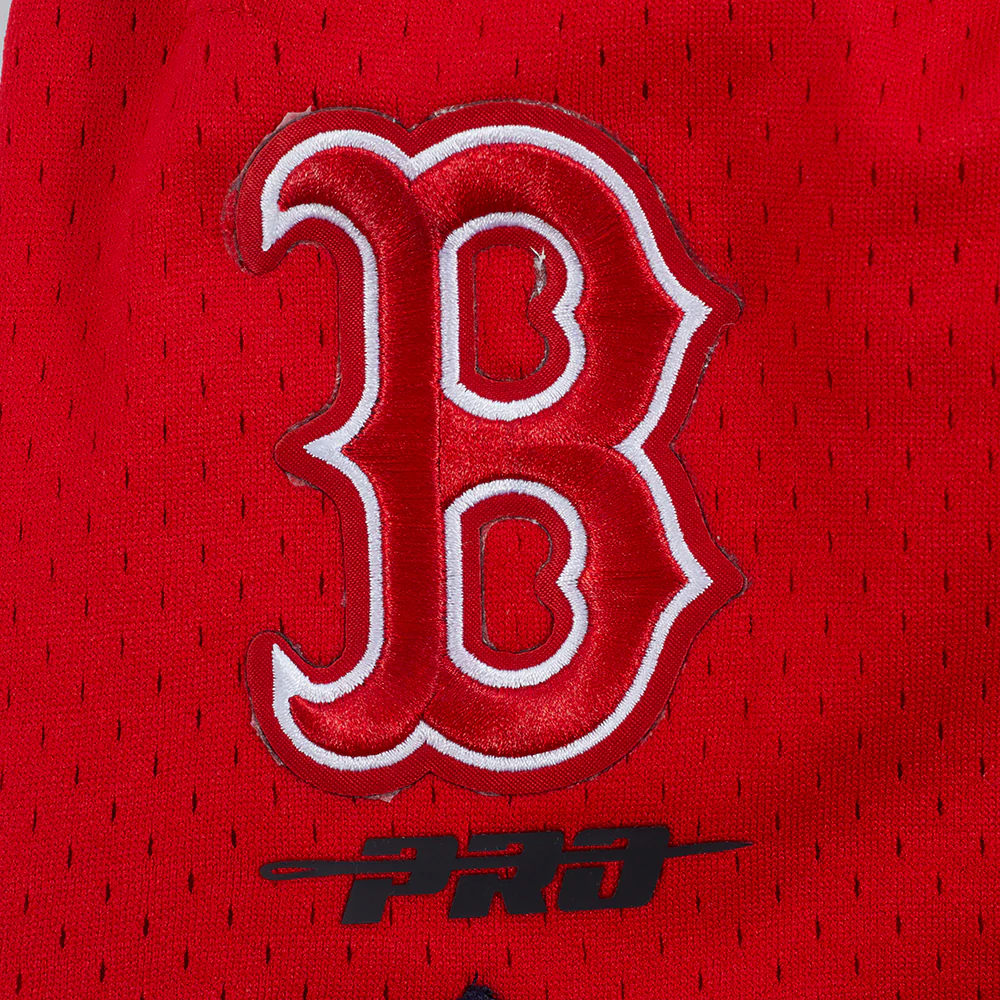 MLB BOSTON RED SOX SCRIPT TAIL MEN'S DOUBLE KNIT 2.0 SHORT (MIDNIGHT NAVY/RED/MIDNIGHT NAVY) - Image 8