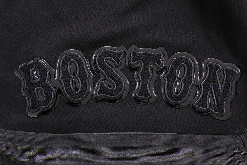 MLB BOSTON RED SOX TRIPLE BLACK MEN'S SHORT (TRIPLE BLACK) - Image 6