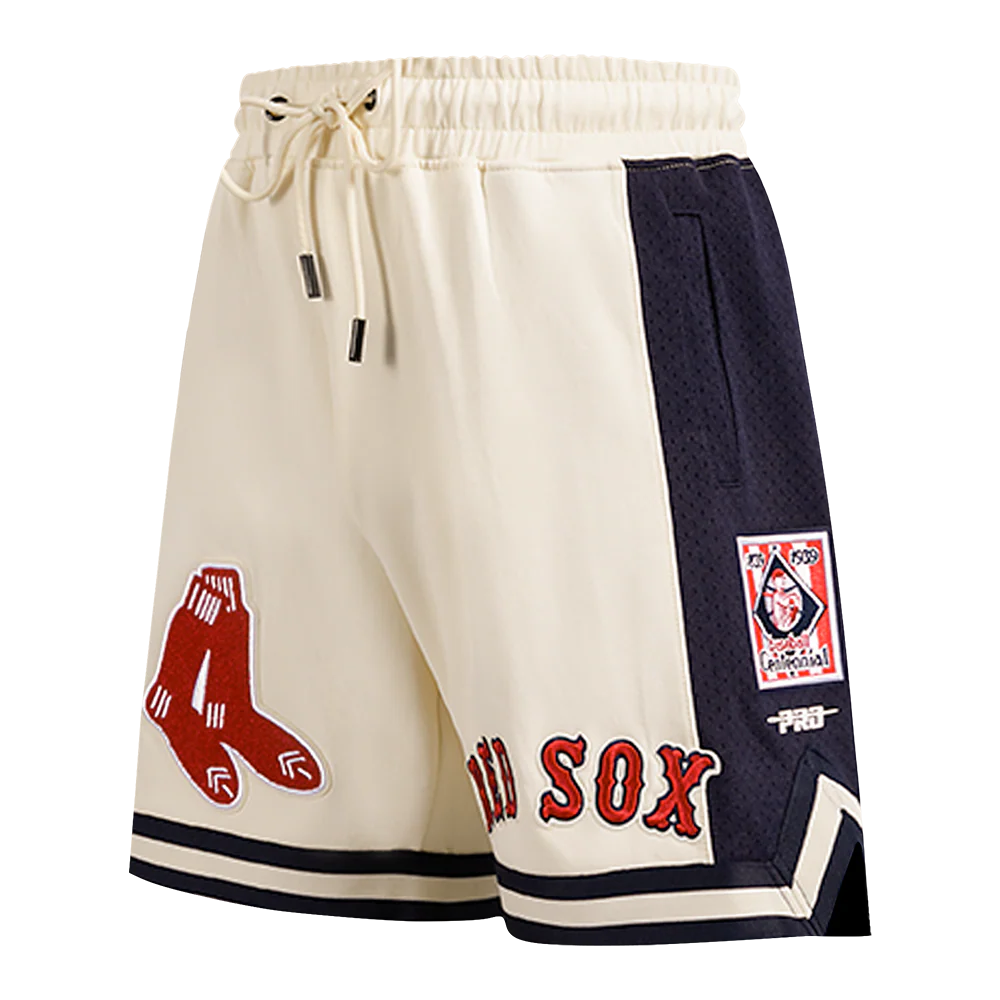 MLB BOSTON RED SOX RETRO CLASSIC MEN'S 2.0 SHORT (EGGSHELL/ MIDNIGHT NAVY)