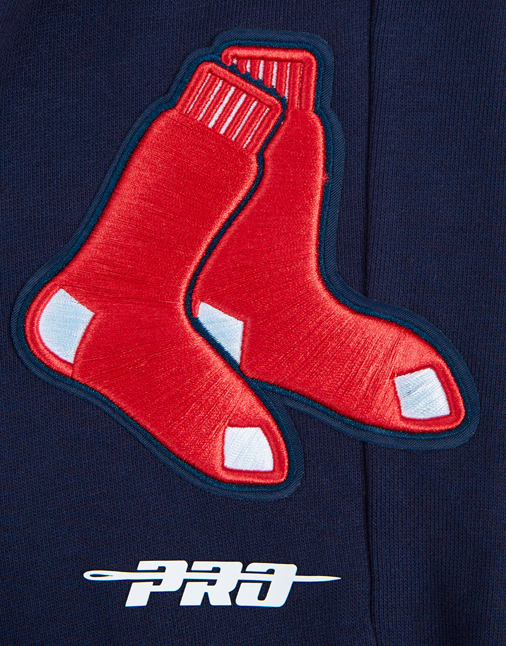 MLB BOSTON RED SOX SCRIPT TAIL MEN'S RIB FLEECE SWEATPANT (MIDNIGHT NAVY/RED/MIDNIGHT NAVY) - Image 7