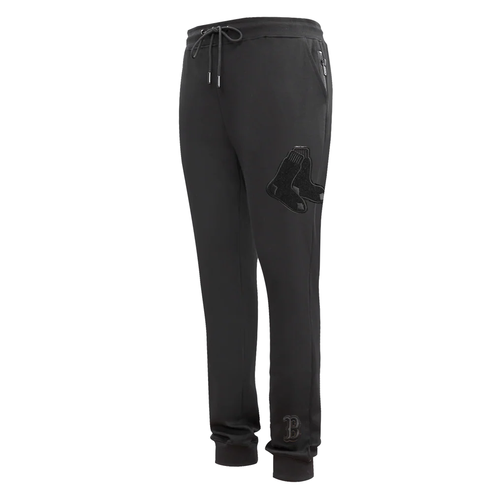 MLB BOSTON RED SOX TRIPLE BLACK MEN'S JOGGER (TRIPLE BLACK) - Image 2