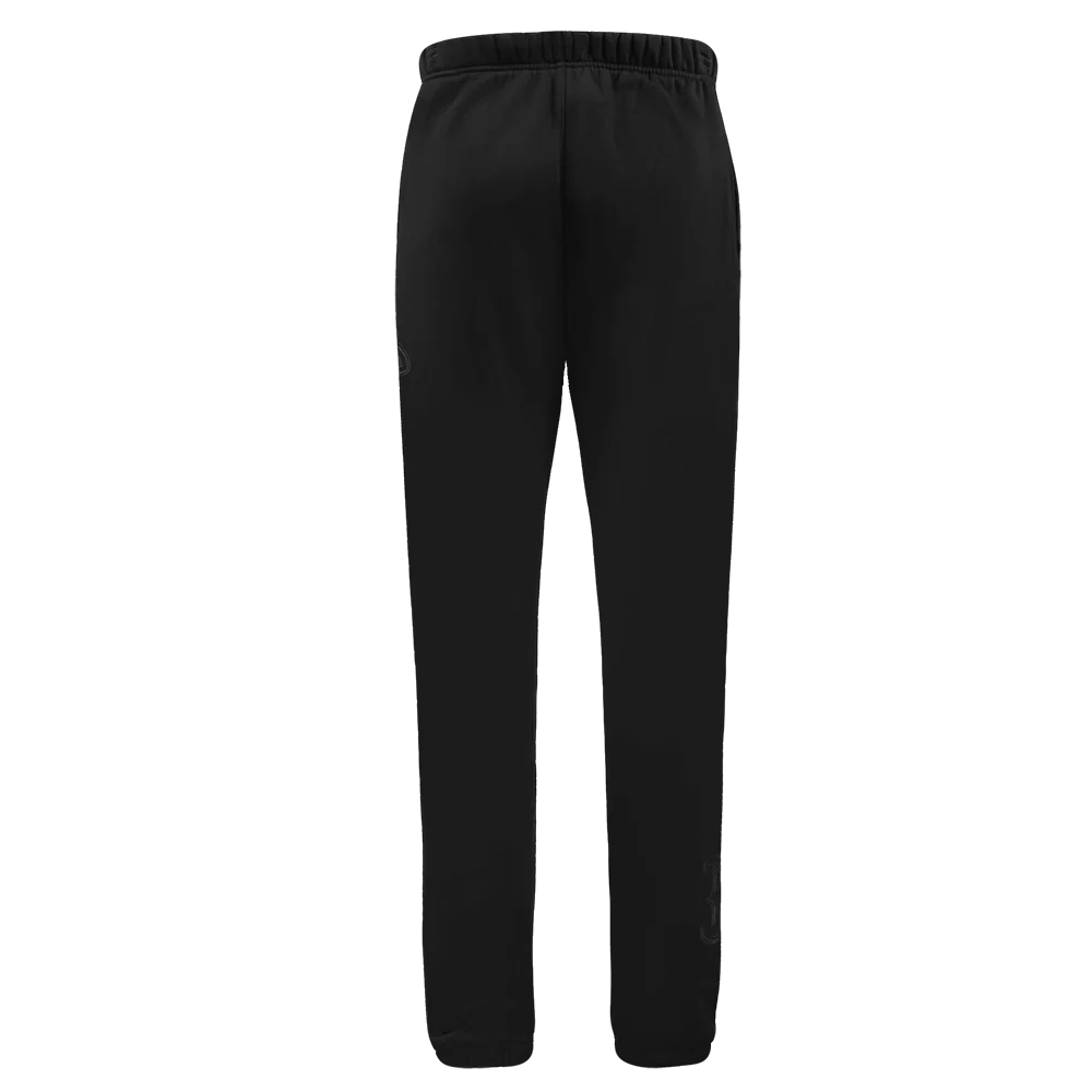 MLB BOSTON RED SOX NEUTRAL MEN'S FLEECE SWEATPANT (BLACK) - Image 4