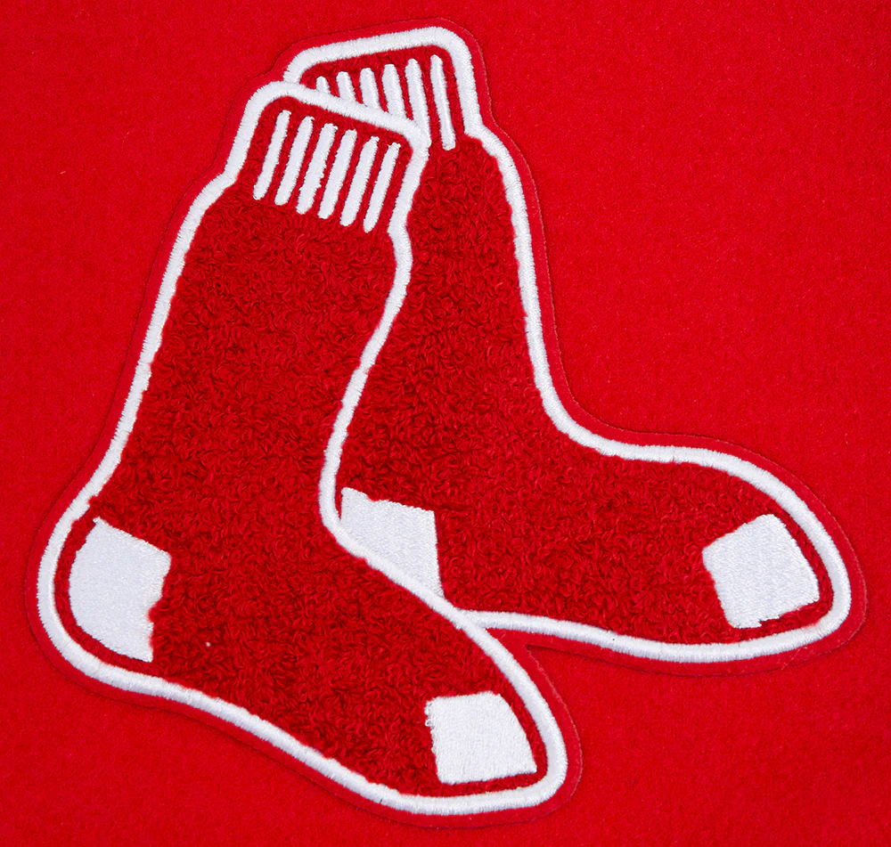MLB BOSTON RED SOX SCRIPT TAIL MEN'S RIB WOOL VARSITY (RED/WHITE/MIDNIGHT NAVY) - Image 8