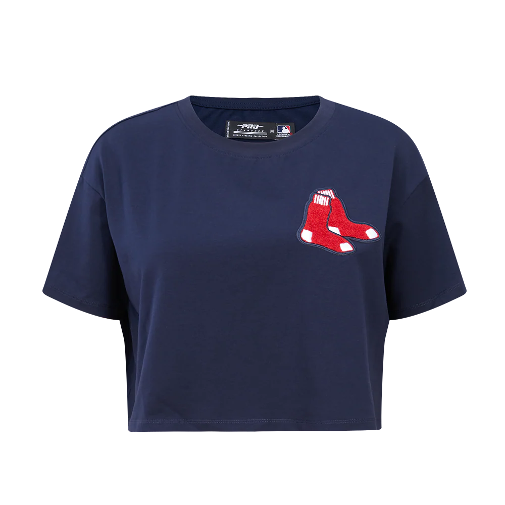 MLB BOSTON RED SOX CLASSIC WOMEN'S BOXY TOP (MIDNIGHT NAVY)