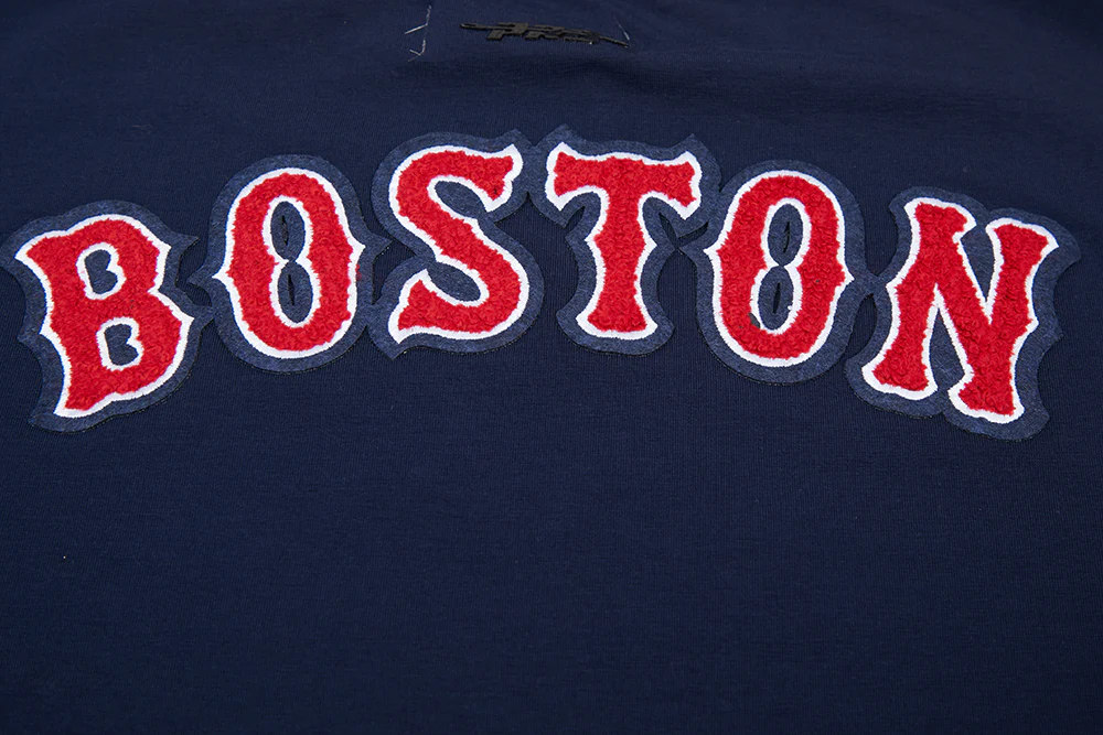 MLB BOSTON RED SOX CLASSIC WOMEN'S BOXY TOP (MIDNIGHT NAVY) - Image 7