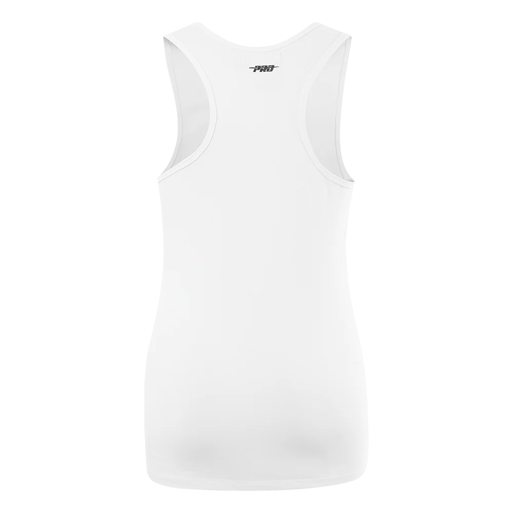 MLB BOSTON RED SOX CLASSIC WOMEN'S RELAXED FIT RACERBACK (WHITE) - Image 3