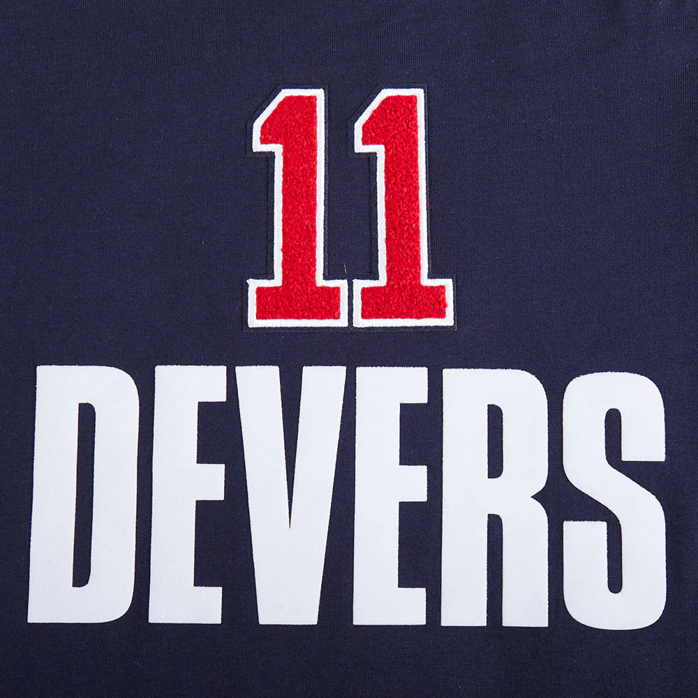 MLB BOSTON RED SOX RAFAEL DEVERS #11 CLASSIC PLAYER NAME AND NUMBER BIG BOY'S TEE (MIDNIGHT NAVY) - Image 7