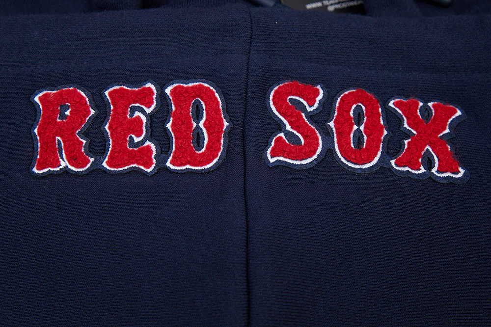MLB BOSTON RED SOX CLASSIC WOMEN'S PULLOVER HOODIE (MIDNIGHT NAVY) - Image 7