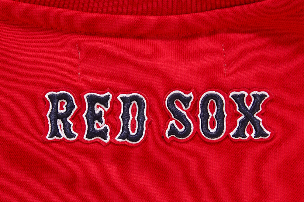 MLB BOSTON RED SOX CLASSIC WOMEN'S CREWNECK (RED) - Image 5