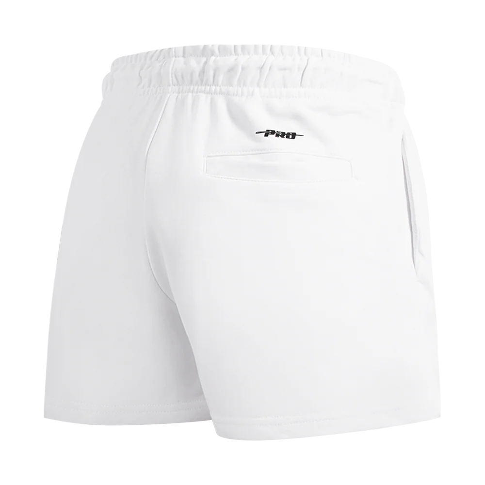 MLB BOSTON RED SOX CLASSIC WOMEN'S FLEECE SHORT (WHITE) - Image 4