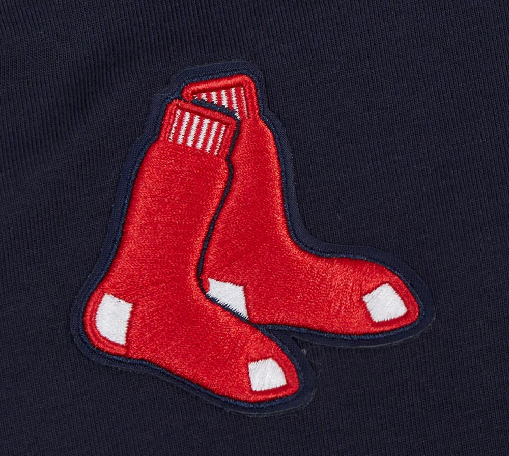 MLB BOSTON RED SOX CLASSIC WOMEN'S COTTON BIKE SHORT (MIDNIGHT NAVY) - Image 5