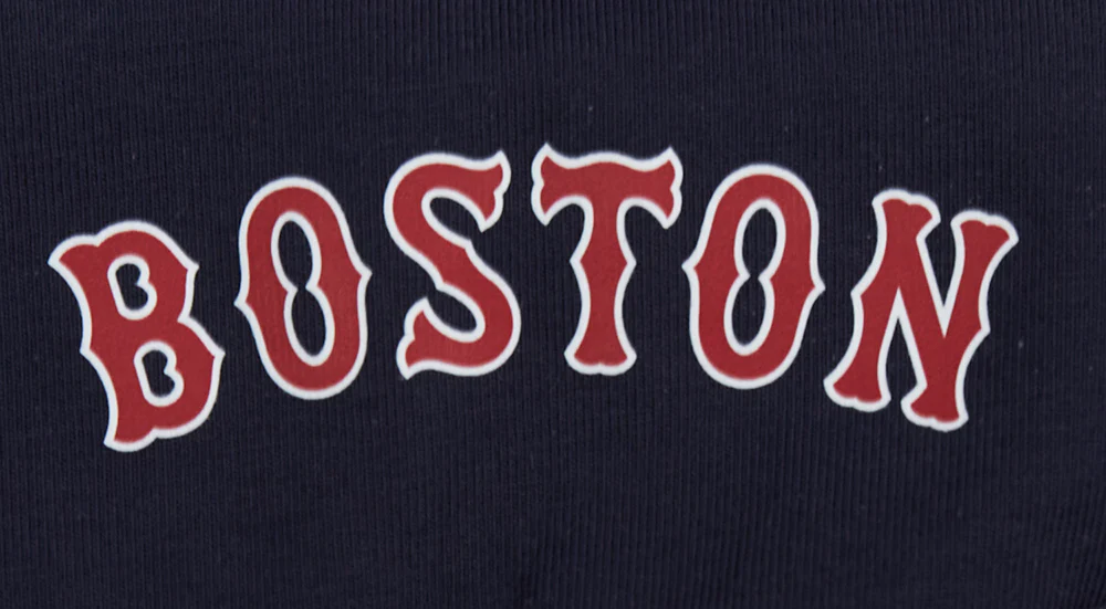 MLB BOSTON RED SOX CLASSIC WOMEN'S COTTON BIKE SHORT (MIDNIGHT NAVY) - Image 7