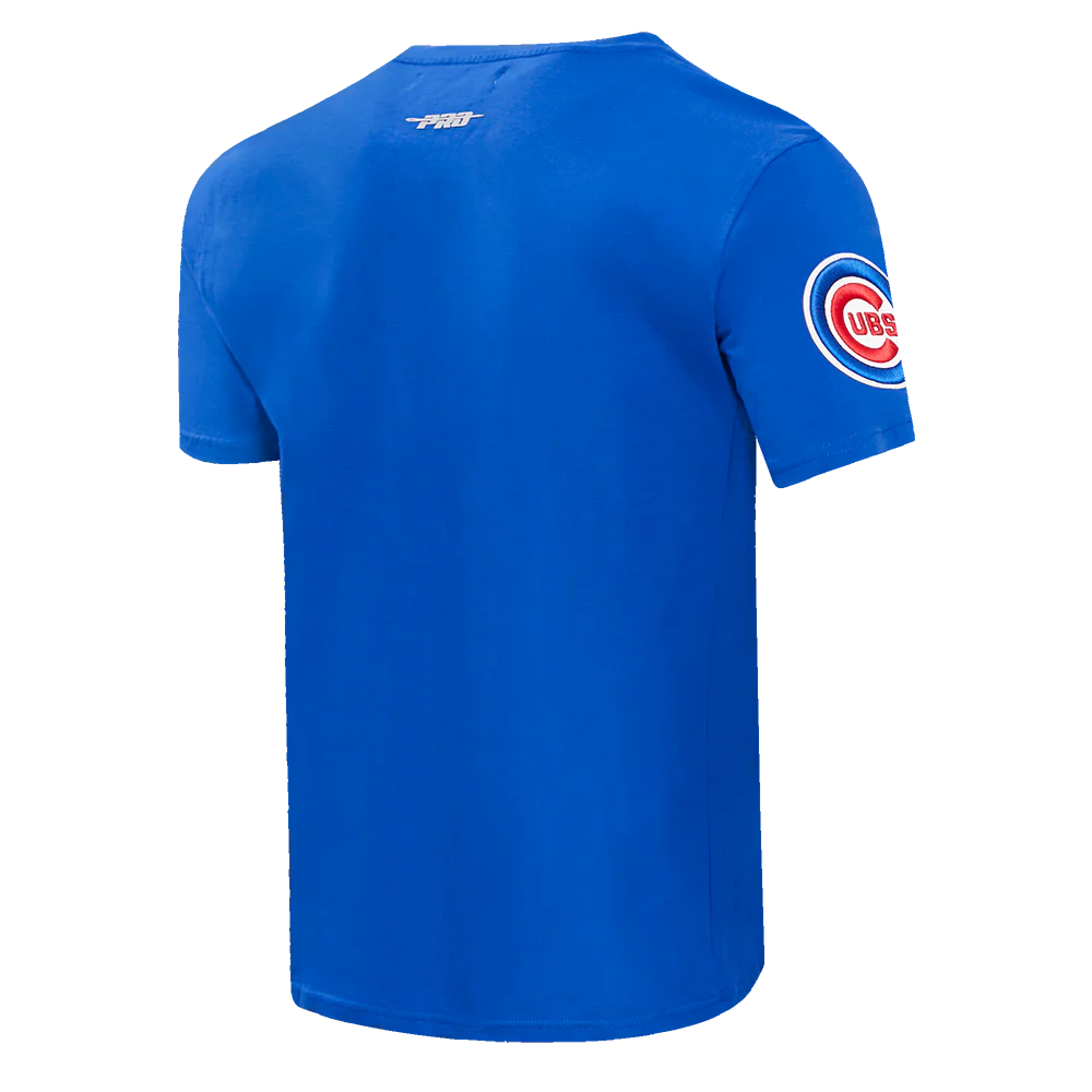 MLB CHICAGO CUBS SCRIPT TAIL MEN'S TOPS (ROYAL BLUE) - Image 3