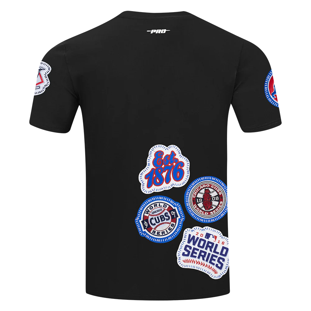 MLB CHICAGO CUBS DIY PICK STITCH MEN'S SJ TEE (BLACK) - Image 3