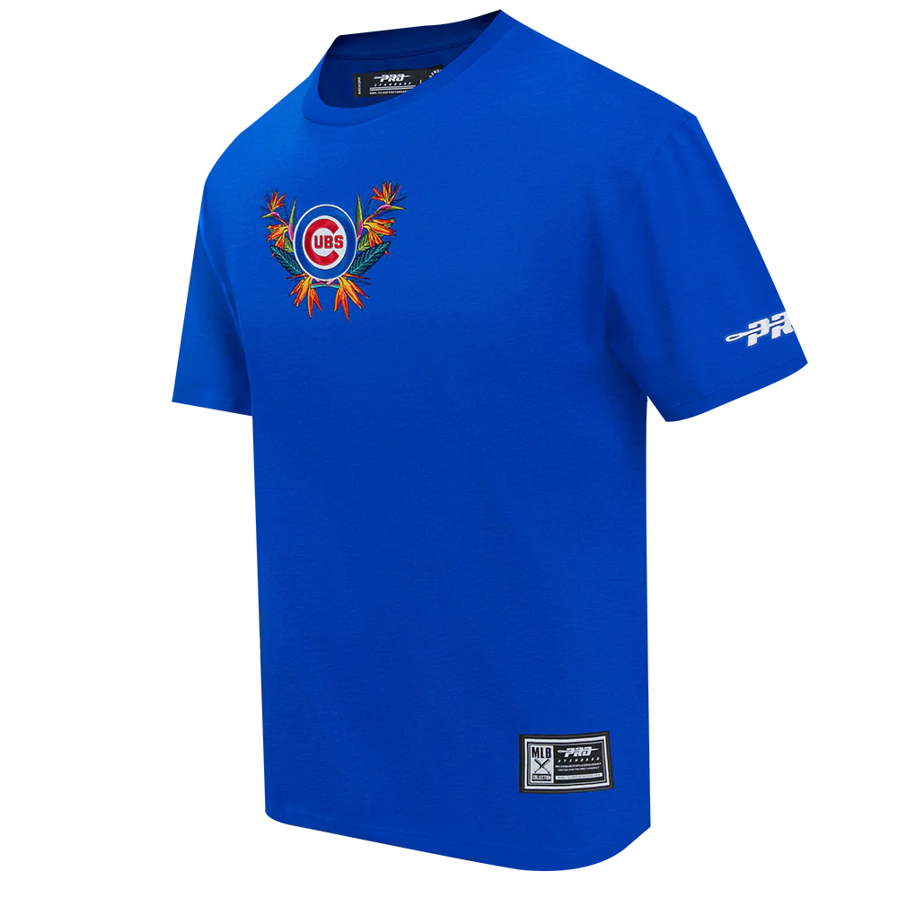 MLB CHICAGO CUBS PARADISE MEN'S S/S TOP (ROYAL BLUE) - Image 3