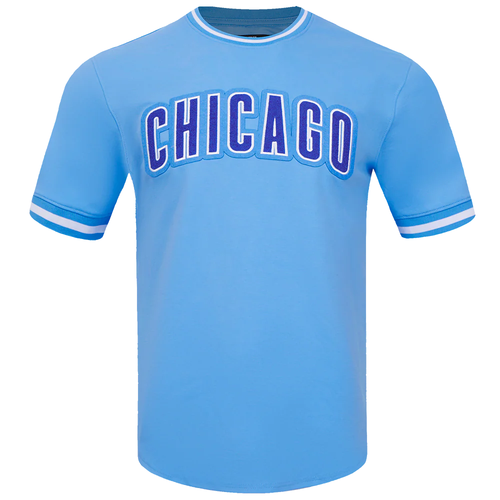 MLB CHICAGO CUBS CLASSIC CHENILLE MEN'S TOP (UNIVERSITY BLUE)