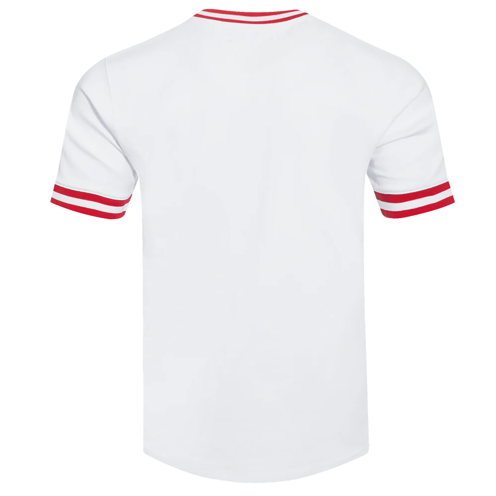 MLB CHICAGO CUBS CLASSIC CHENILLE MEN'S S/S TEE (WHITE/RED) - Image 8