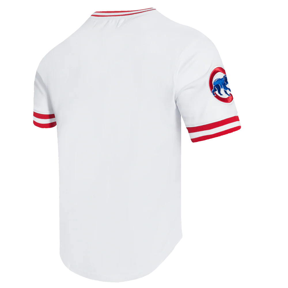 MLB CHICAGO CUBS CLASSIC CHENILLE MEN'S S/S TEE (WHITE/RED) - Image 9