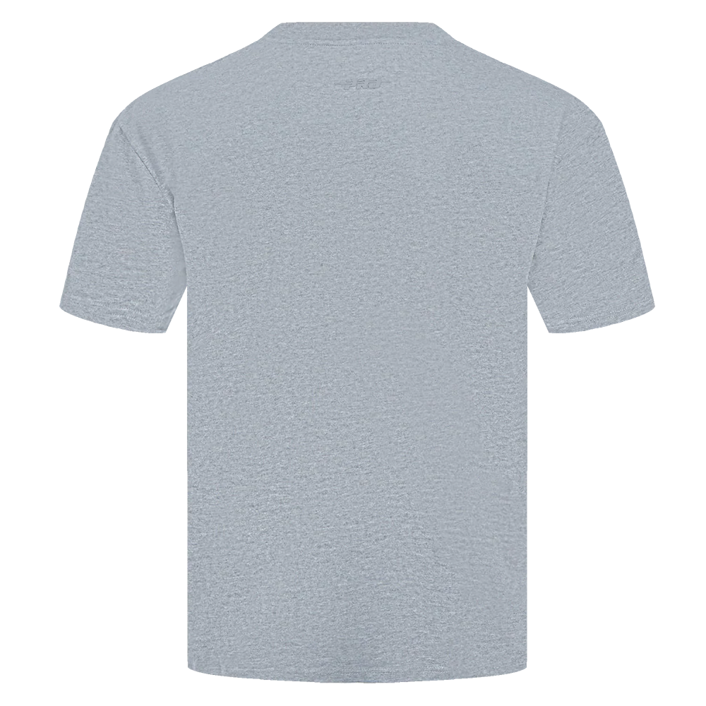 MLB CHICAGO CUBS NEUTRAL MEN'S DROP SHOULDER TOP (DARK HEATHER GRAY) - Image 3