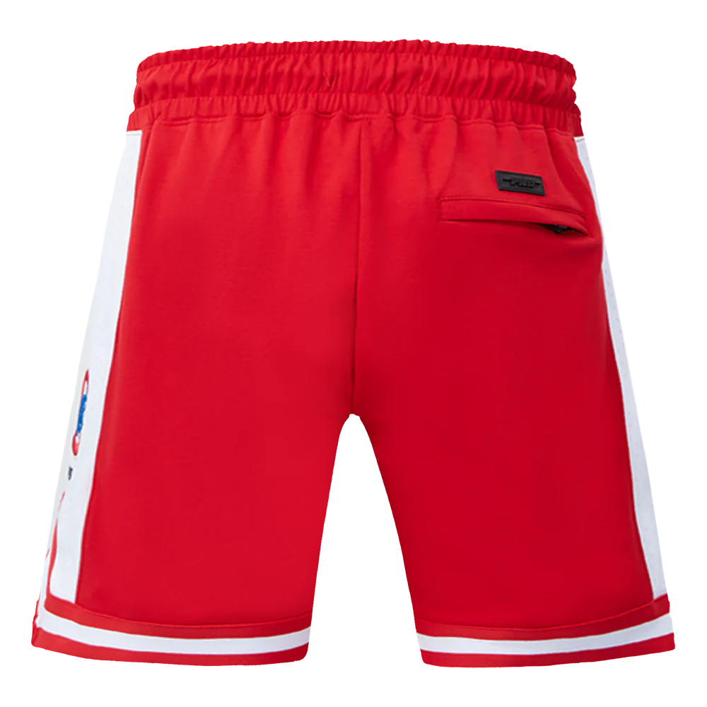 MLB CHICAGO CUBS SCRIPT TAIL MEN'S DOUBLE KNIT 2.0 SHORT (RED) - Image 3