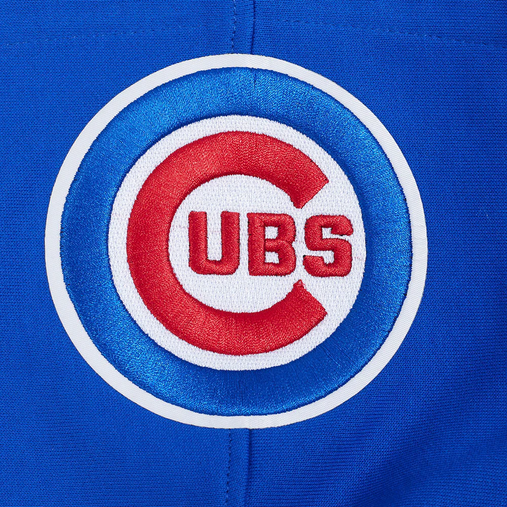 MLB CHICAGO CUBS SCRIPT TAIL MEN'S PULL OVER HOODIE (ROYAL BLUE/RED) - Image 8