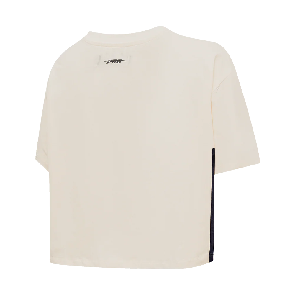 MLB CHICAGO CUBS RETRO CLASSIC WOMEN'S BOXY TOP (EGGSHELL) - Image 3