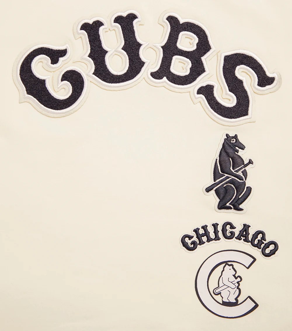 MLB CHICAGO CUBS RETRO CLASSIC WOMEN'S BOXY TOP (EGGSHELL) - Image 5