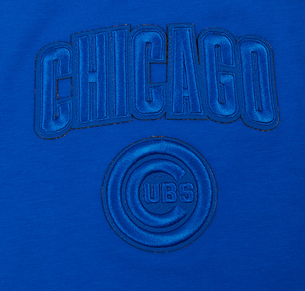 MLB CHICAGO CUBS TRIPLE TONAL RELAXED FIT WOMEN'S RACERBACK (ROYAL BLUE) - Image 5