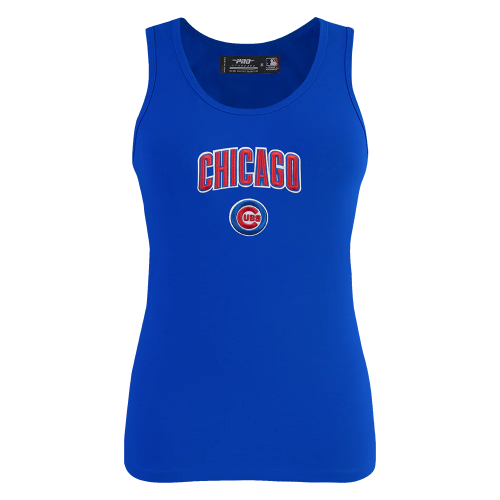 MLB CHICAGO CUBS CLASSIC WOMEN'S RELAXED FIT RACERBACK (ROYAL BLUE)