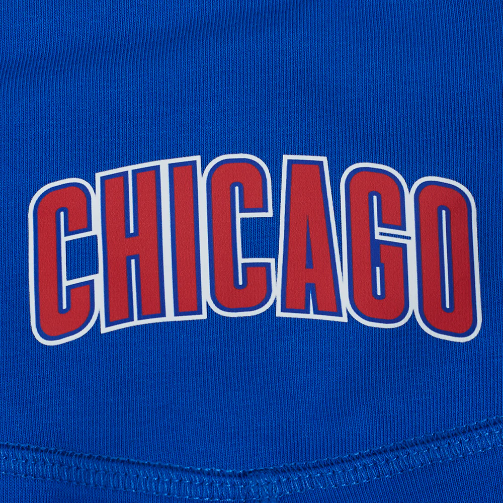 MLB CHICAGO CUBS CLASSIC WOMEN'S COTTON BIKE SHORT (ROYAL BLUE) - Image 6