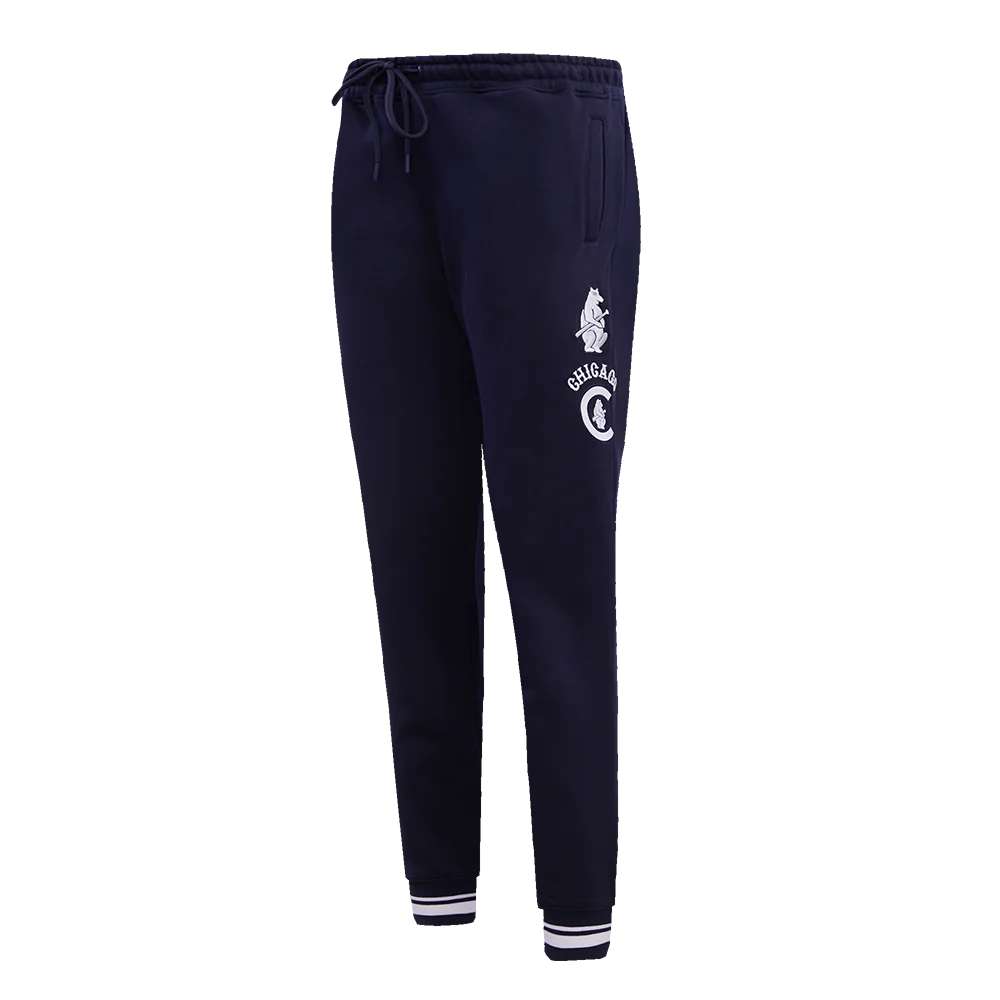 MLB CHICAGO CUBS RETRO CLASSIC WOMEN'S RIB SWEATPANT (MIDNIGHT NAVY)
