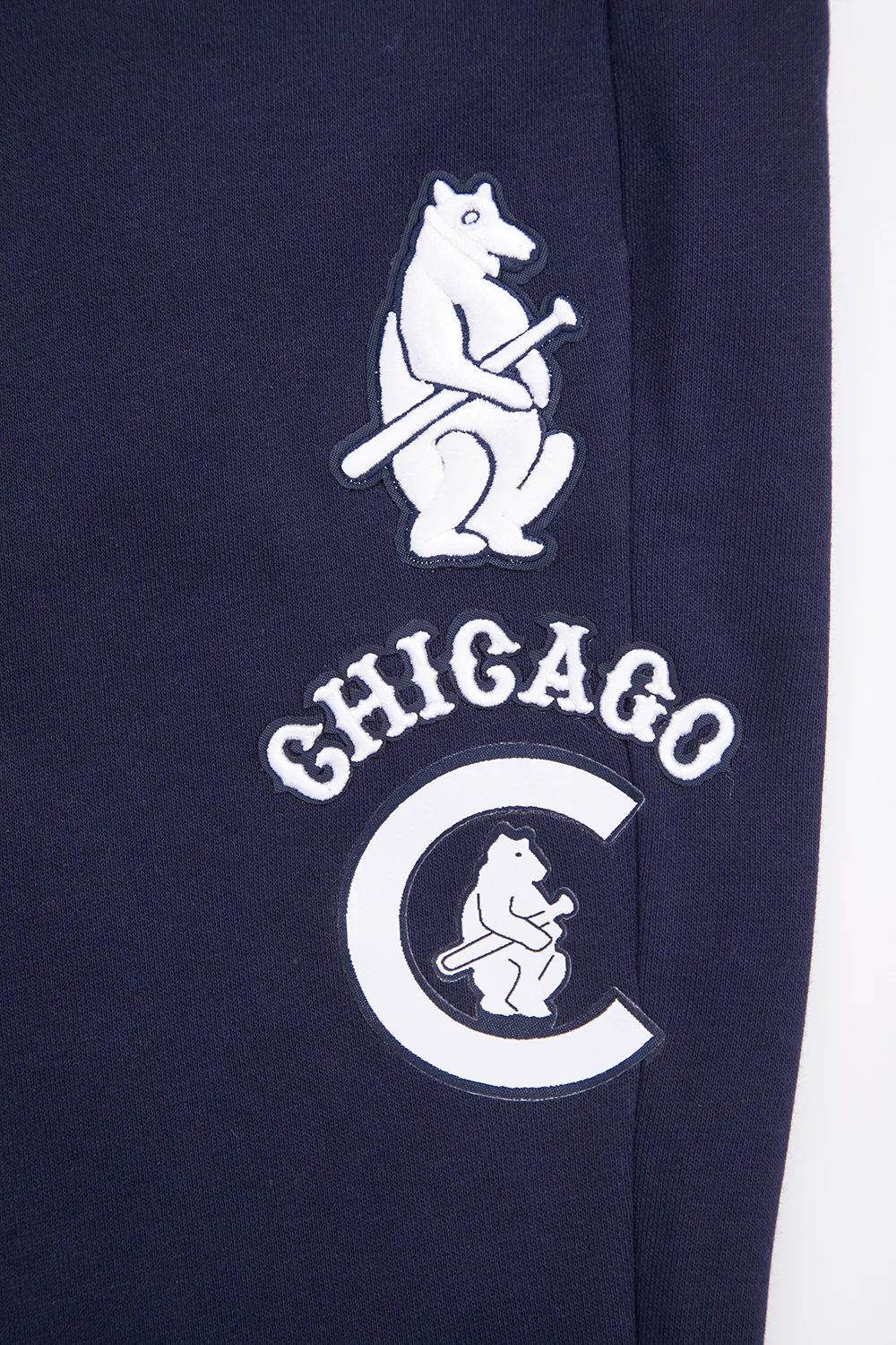 MLB CHICAGO CUBS RETRO CLASSIC WOMEN'S RIB SWEATPANT (MIDNIGHT NAVY) - Image 5
