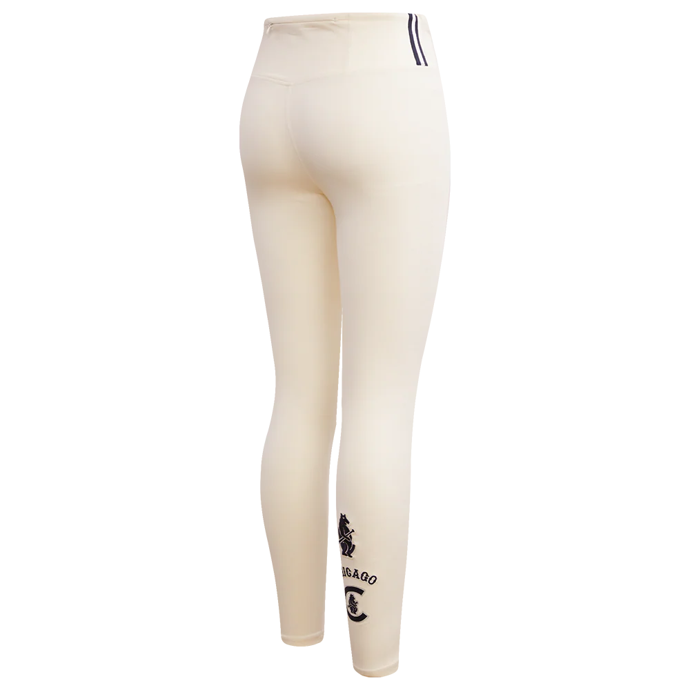 MLB CHICAGO CUBS RETRO CLASSIC WOMEN'S JERSEY LEGGING (EGGSHELL) - Image 3