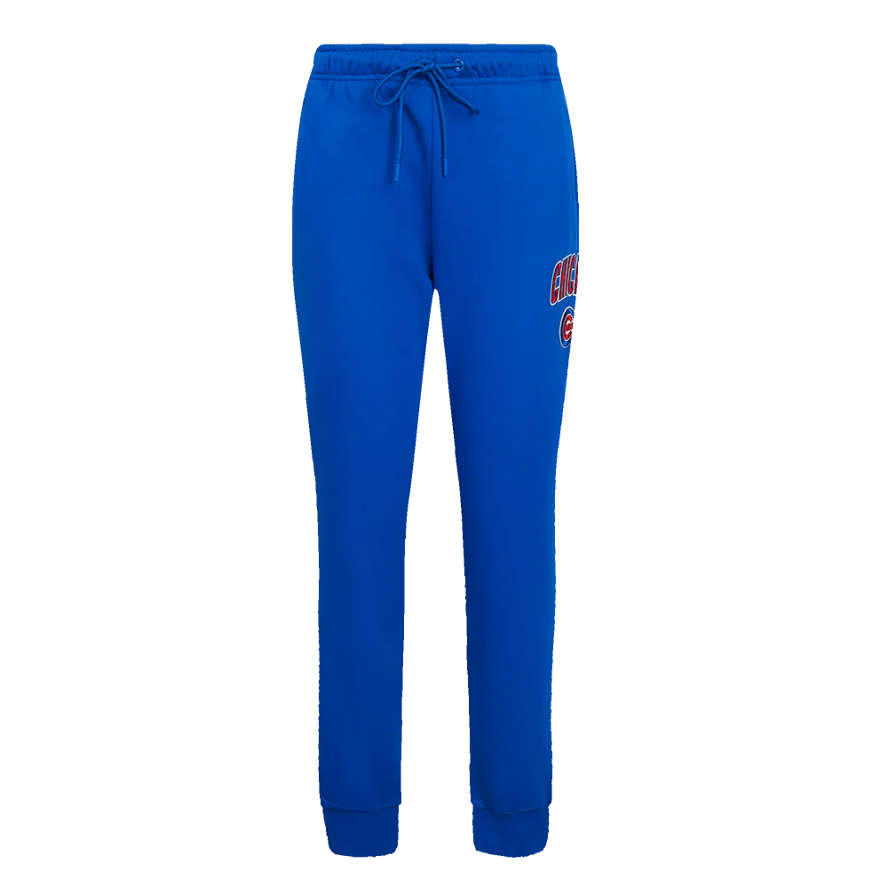 MLB CHICAGO CUBS CLASSIC WOMEN'S FLEECE SWEATPANT (ROYAL BLUE) - Image 2