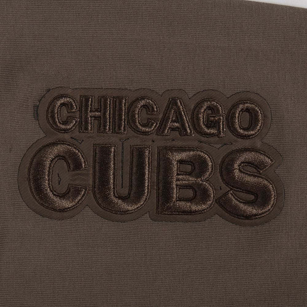 MLB CHICAGO CUBS NEUTRAL HIGH WAIST JERSEY LEGGING (DARK TAUPE) - Image 5