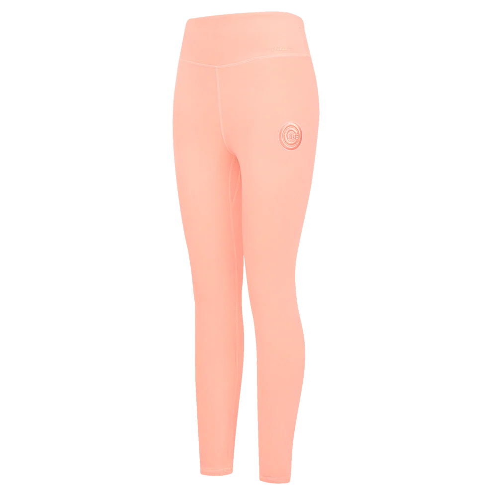 MLB CHICAGO CUBS NEUTRAL HIGH WAIST JERSEY LEGGING (GUAVA)