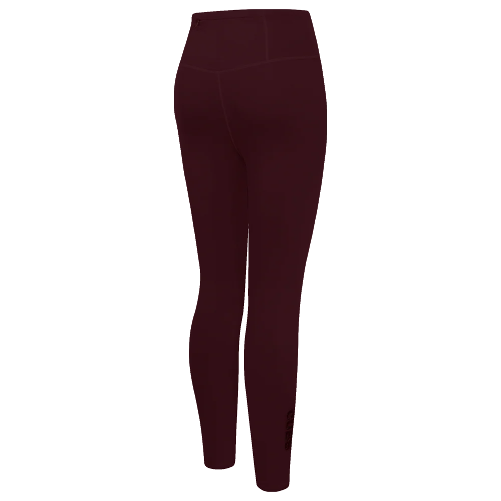 MLB CHICAGO CUBS NEUTRAL HIGH WAIST JERSEY LEGGING (WINE) - Image 3