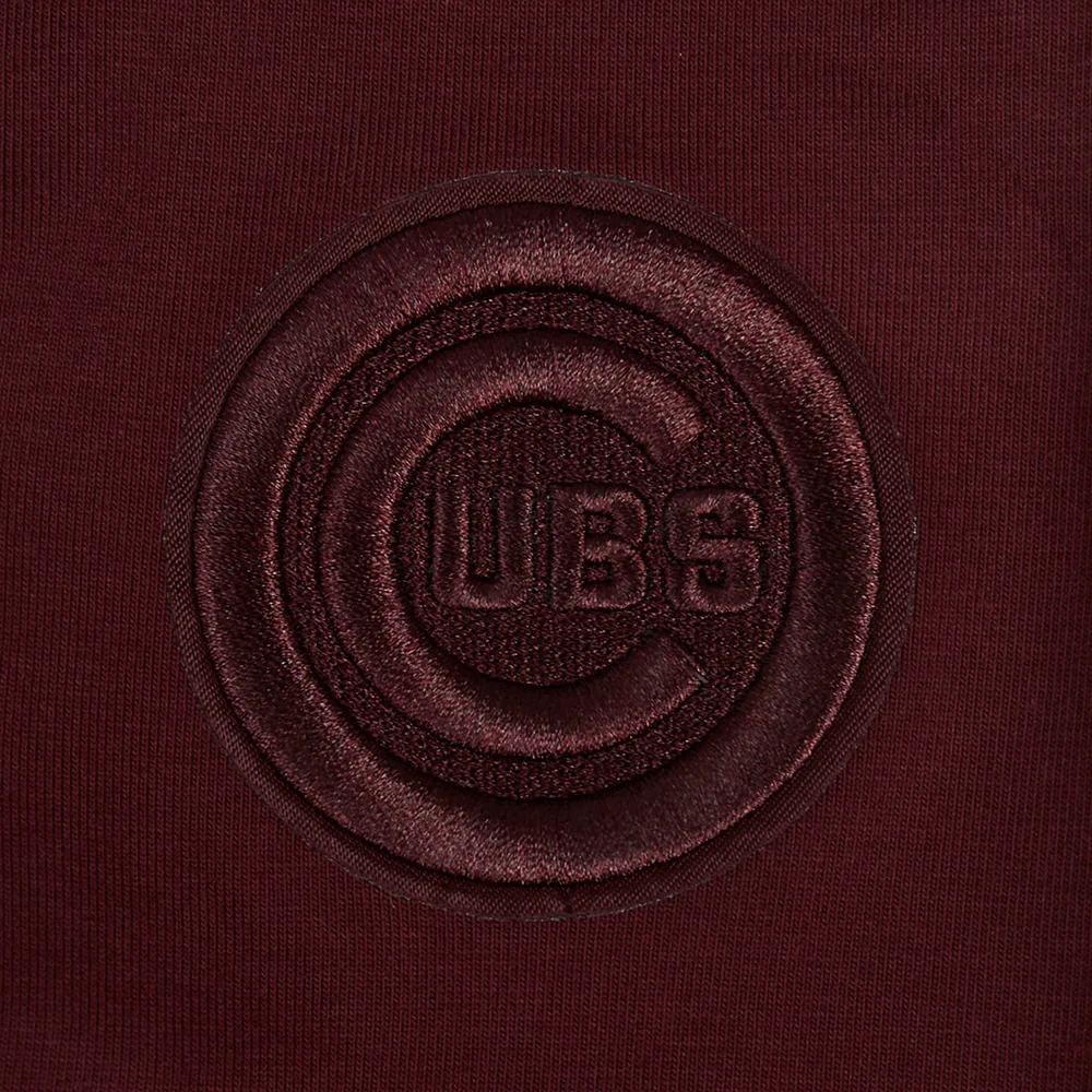 MLB CHICAGO CUBS NEUTRAL HIGH WAIST JERSEY LEGGING (WINE) - Image 5