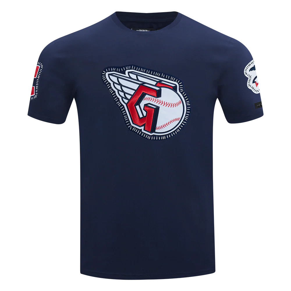 MLB CLEVELAND GUARDIANS DIY PICK STITCH MEN'S SJ TEE (MIDNIGHT NAVY)