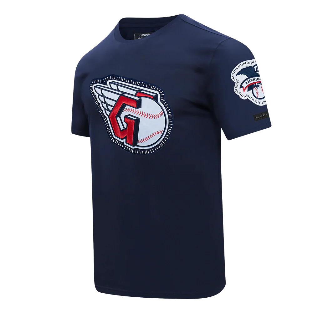 MLB CLEVELAND GUARDIANS DIY PICK STITCH MEN'S SJ TEE (MIDNIGHT NAVY) - Image 2