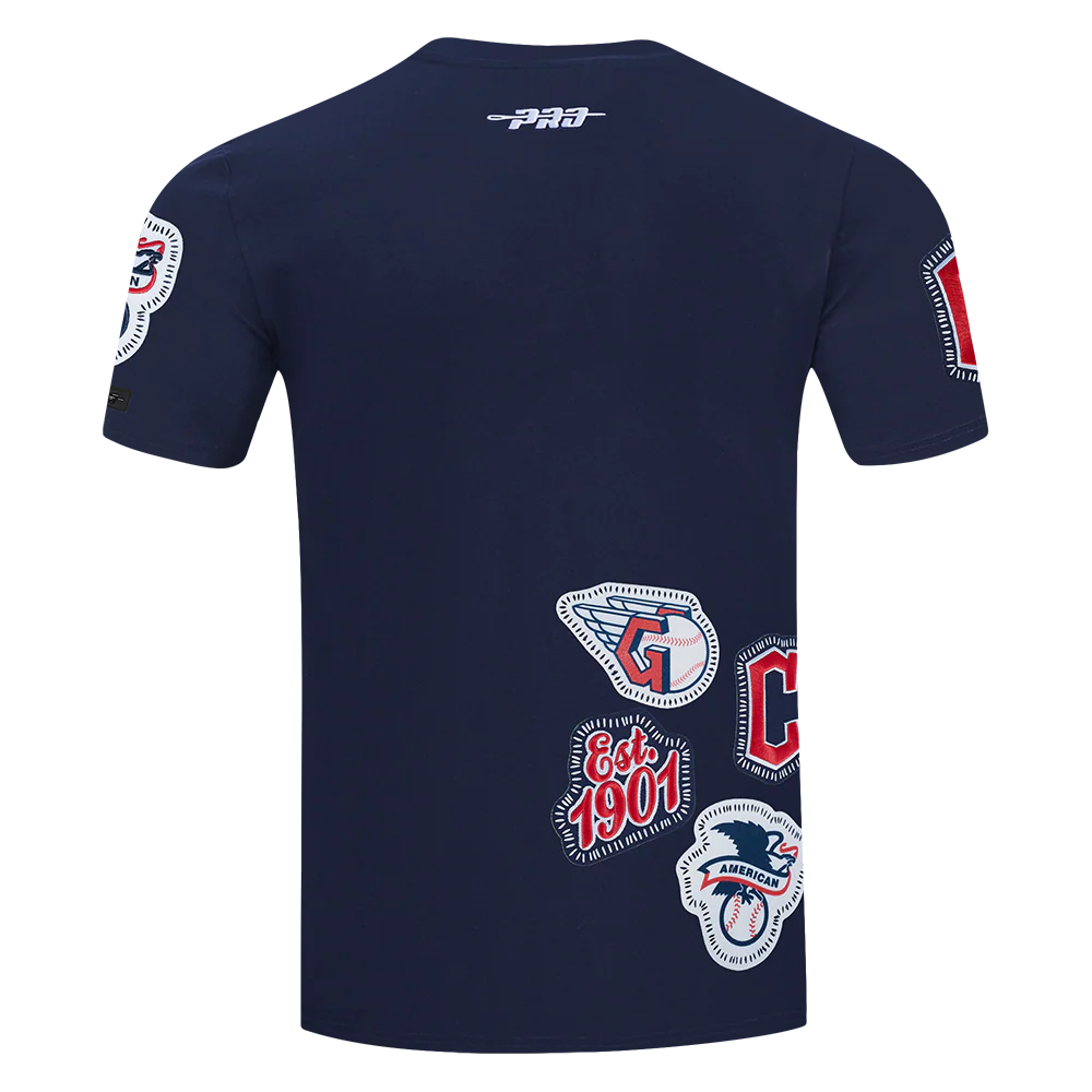 MLB CLEVELAND GUARDIANS DIY PICK STITCH MEN'S SJ TEE (MIDNIGHT NAVY) - Image 3