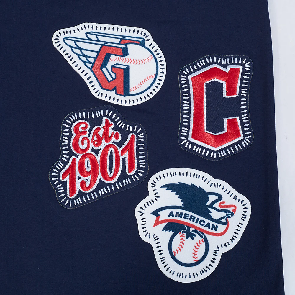 MLB CLEVELAND GUARDIANS DIY PICK STITCH MEN'S SJ TEE (MIDNIGHT NAVY) - Image 6