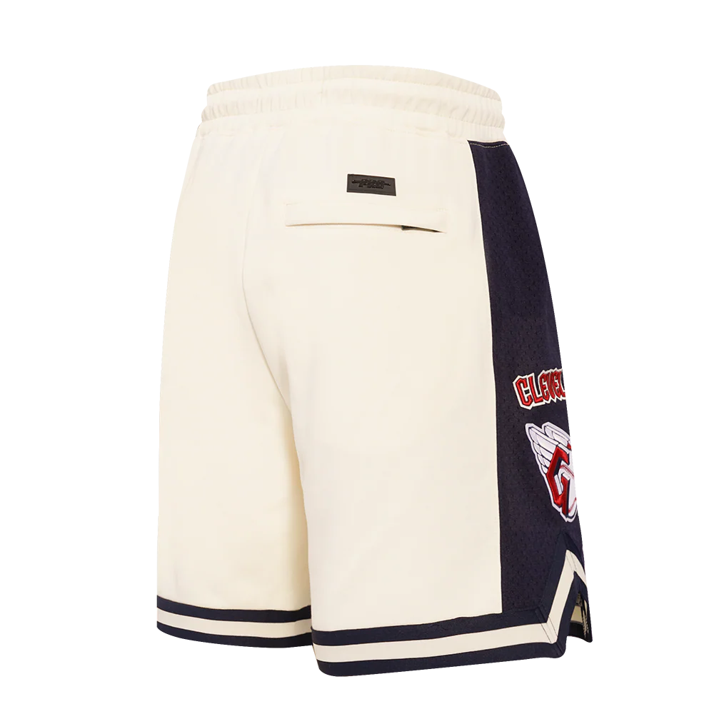 MLB CLEVELAND GUARDIANS RETRO CLASSIC MEN'S 2.0 SHORT (EGGSHELL/ MIDNIGHT NAVY) - Image 4