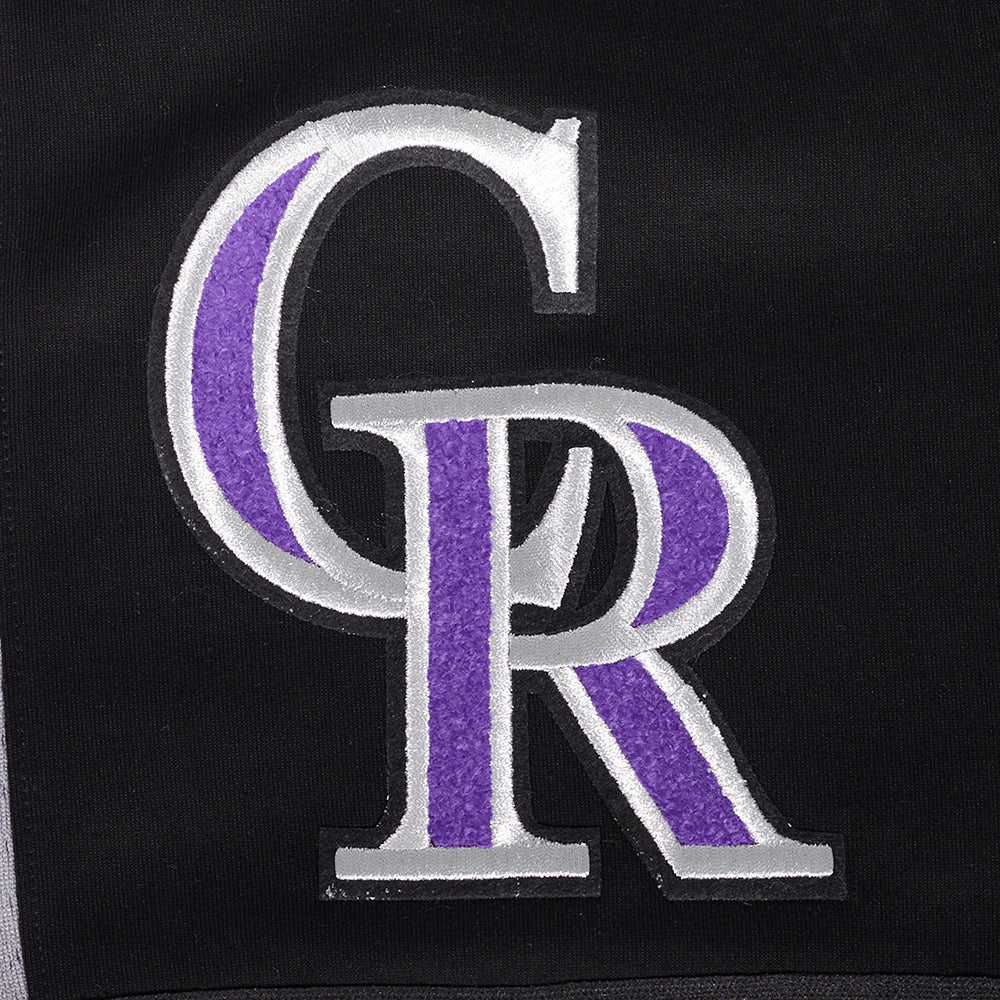MLB COLORADO ROCKIES RETRO CLASSIC MEN'S 2.0 SHORT (BLACK/GRAY) - Image 6