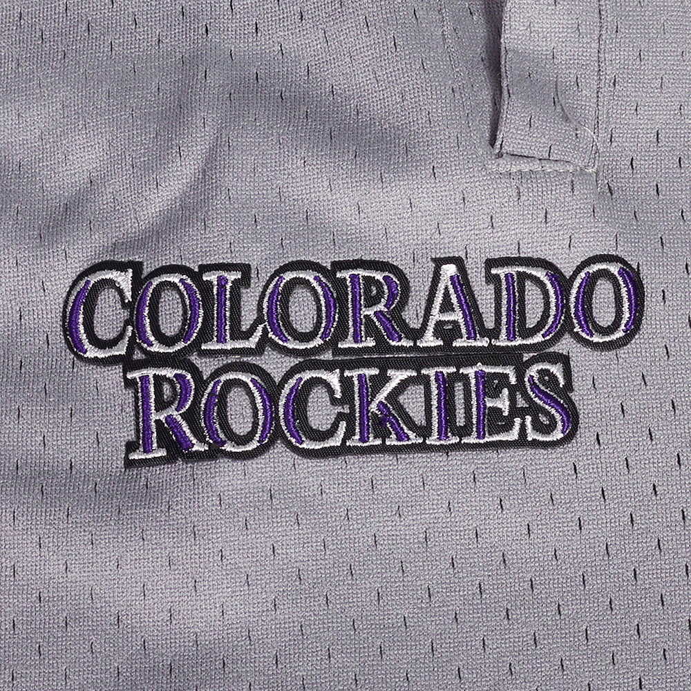 MLB COLORADO ROCKIES RETRO CLASSIC MEN'S 2.0 SHORT (BLACK/GRAY) - Image 7
