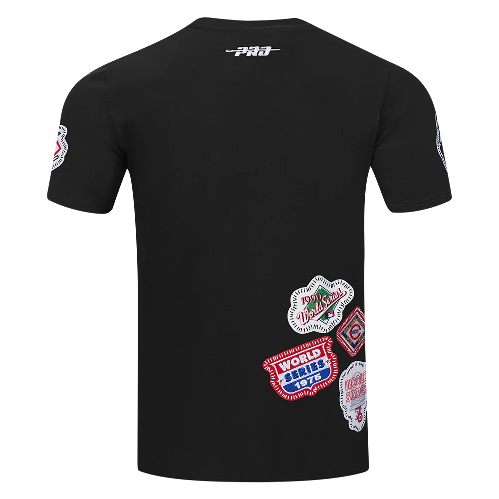 MLB CINCINNATI REDS DIY PICK STITCH MEN'S SJ TEE (BLACK) - Image 3