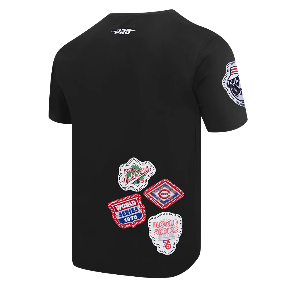 MLB CINCINNATI REDS DIY PICK STITCH MEN'S SJ TEE (BLACK) - Image 4