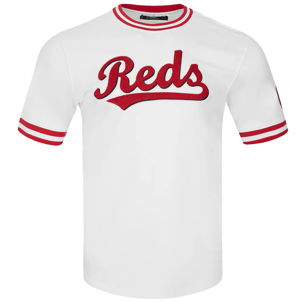 MLB CINCINNATI REDS CLASSIC CHENILLE MEN'S TOP (WHITE)