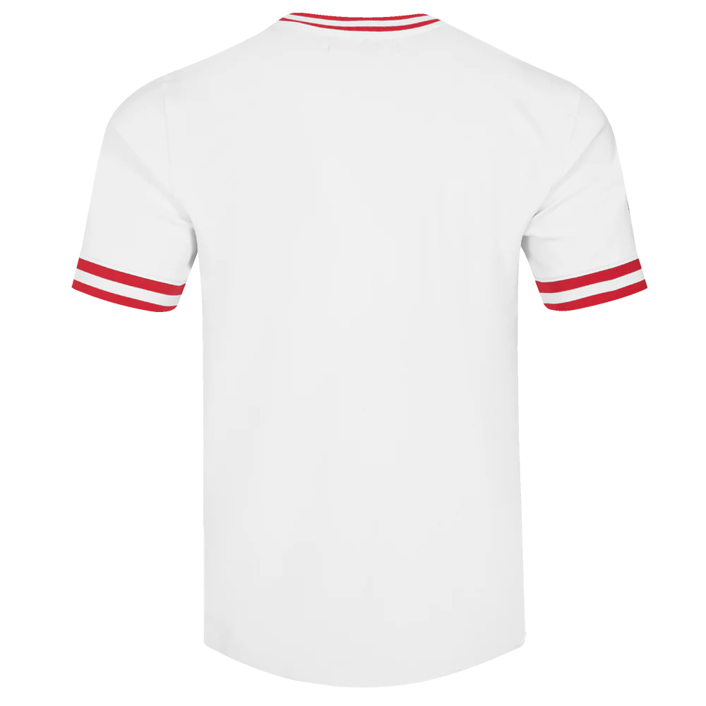MLB CINCINNATI REDS CLASSIC CHENILLE MEN'S TOP (WHITE) - Image 3
