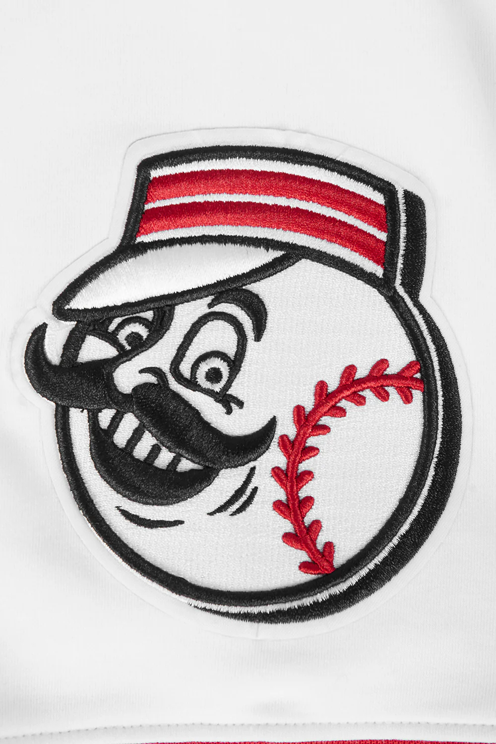 MLB CINCINNATI REDS CLASSIC CHENILLE MEN'S TOP (WHITE) - Image 6